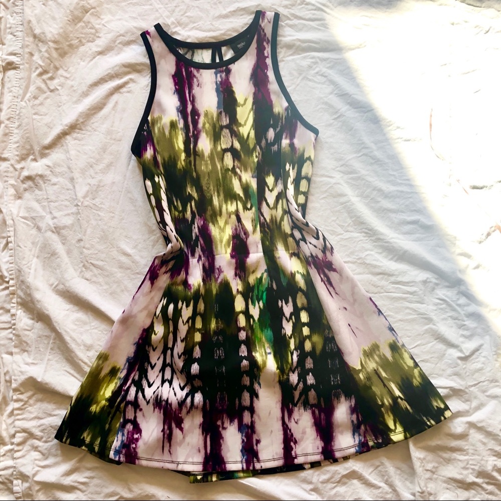 Sleeveless Fit & Flare Dress